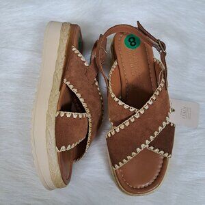 Fabio Maggenti Comfy Plataform Sandals Size 8